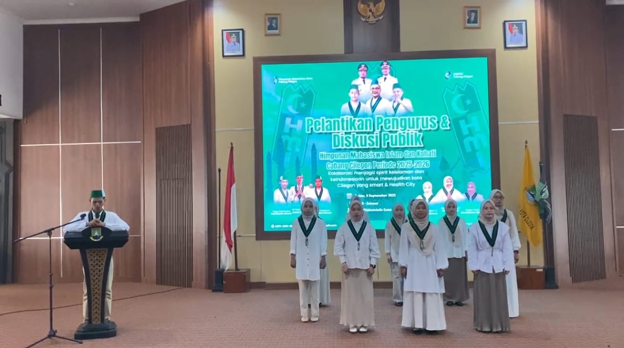 Kohati HMI Cabang Cilegon Periode 2025-2026 Dilantik, Dorong Perempuan Muslimah Berdaya Saing
