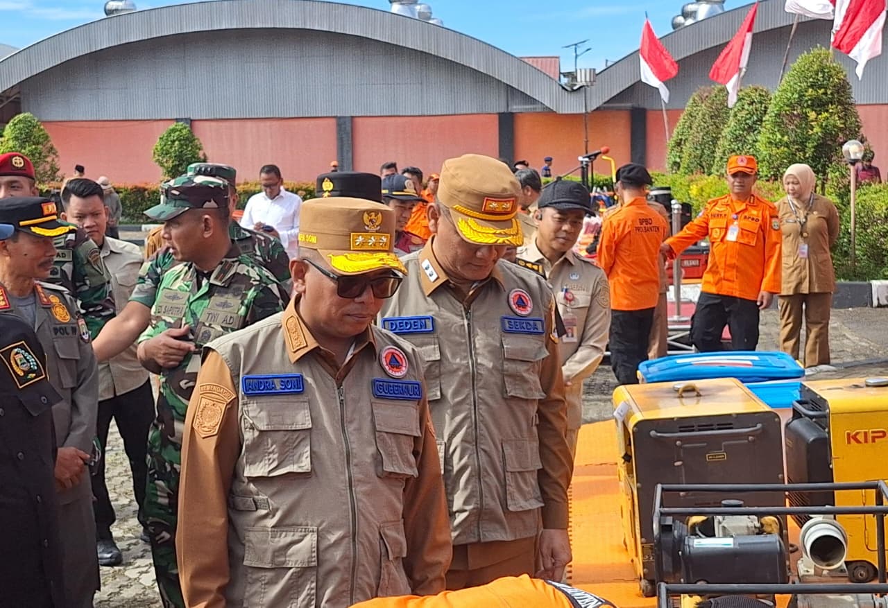 Antisipasi Cuaca Ekstrem, Kesbangpol Banten Turut Perkuat Kesiapsiagaan BPBD