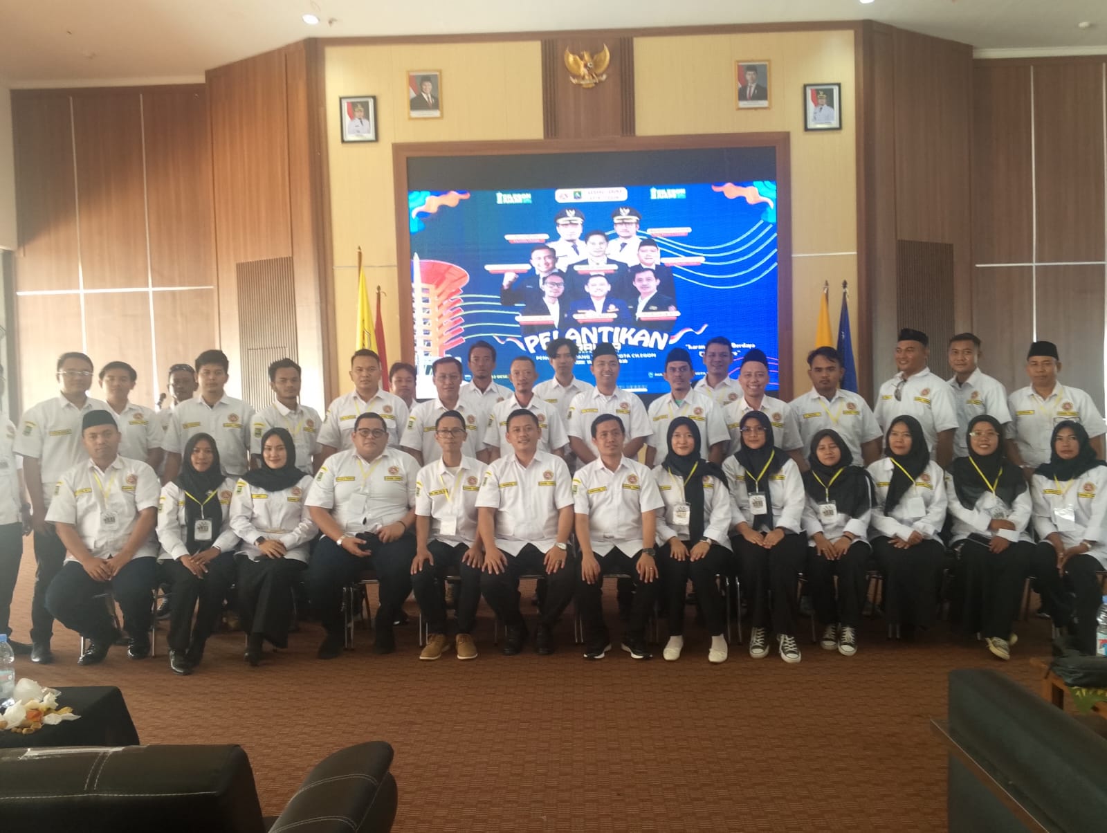 Walikota Robinsar Resmi Kukuhkan Pengurus Karang Taruna Kota Cilegon