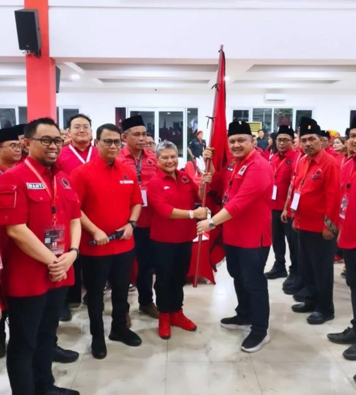 Reno Yanuar Kembali Pimpin DPC PDI Perjuangan Kota Cilegon