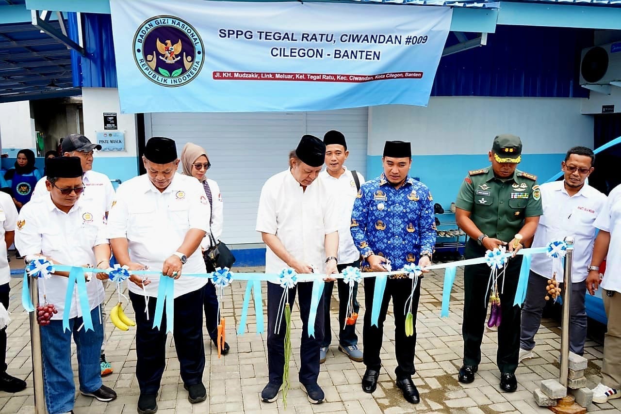 Pemkot Cilegon Resmikan Dapur SPPG Tegal Ratu 009, Perkuat Pemenuhan Gizi dan Pemberdayaan Ekonomi Masyarakat