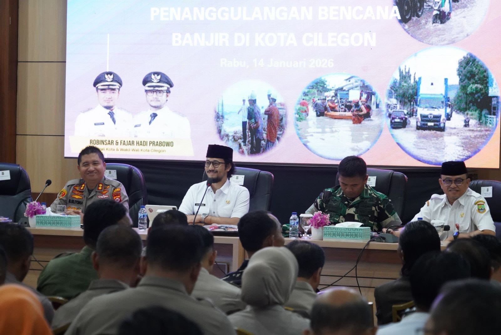 Pemkot Cilegon Perkuat Koordinasi Tangani Banjir di Sejumlah Wilayah