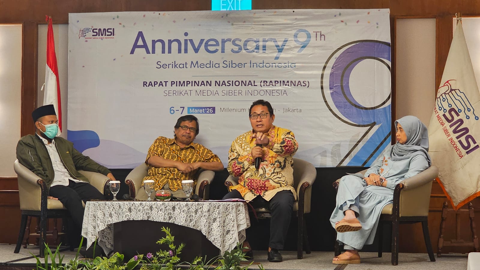 Rapimnas dan HUT ke-9 SMSI, Soroti Tantangan Media Siber hingga Kirim Surat Terbuka ke Presiden Prabowo Terkait Perjanjian RI-AS dan Kedaulatan Digital