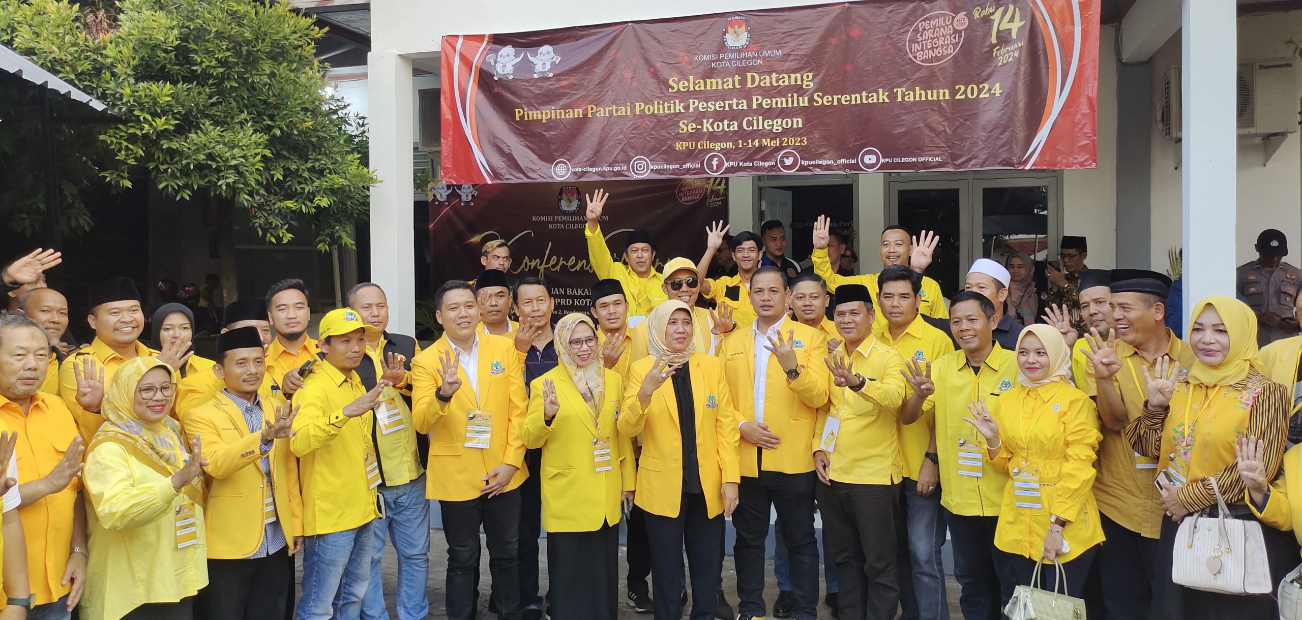 Golkar Cilegon Targetkan 15 Kursi Parlemen