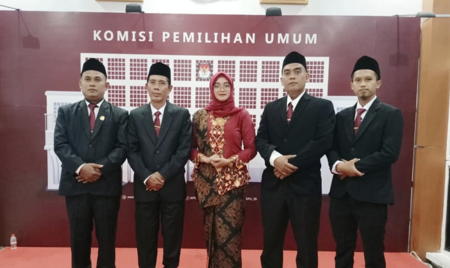 Usai Dilantik, Kabinet Baru KPU Kota Cilegon Langsung Tancap Gas