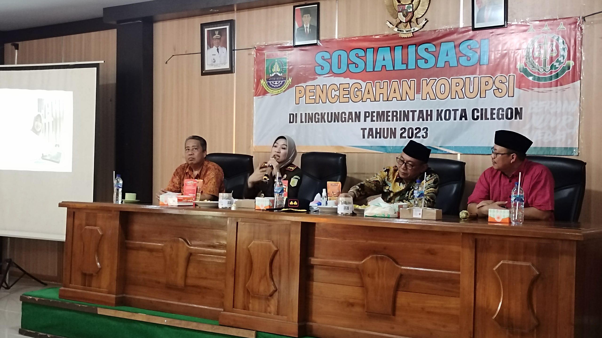 Pokmas dan Lurah di Cilegon Diminta Cegah Korupsi