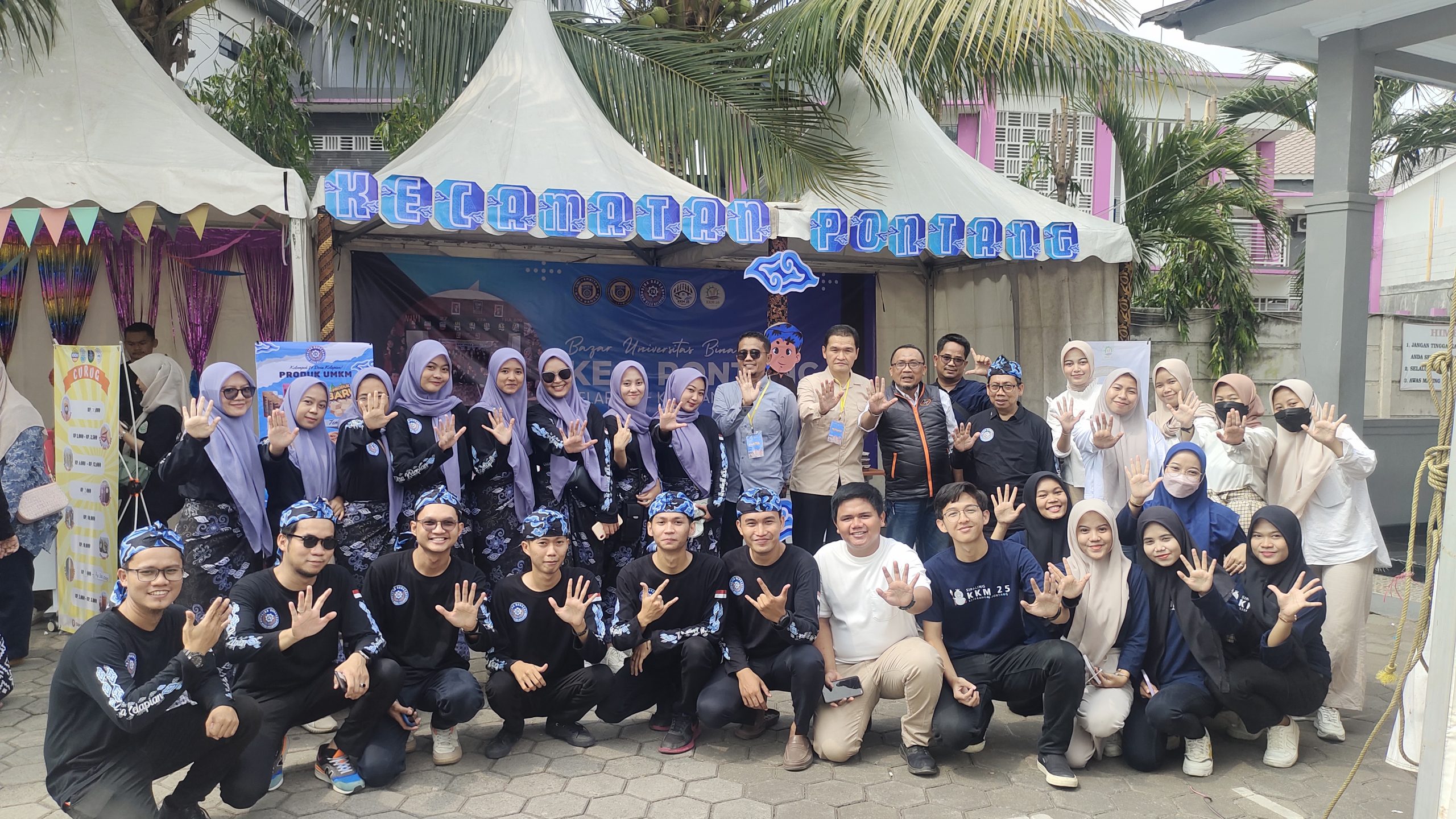 Uniba Gelar Bazar Hasil KKM, Dukung Pelaku UMKM