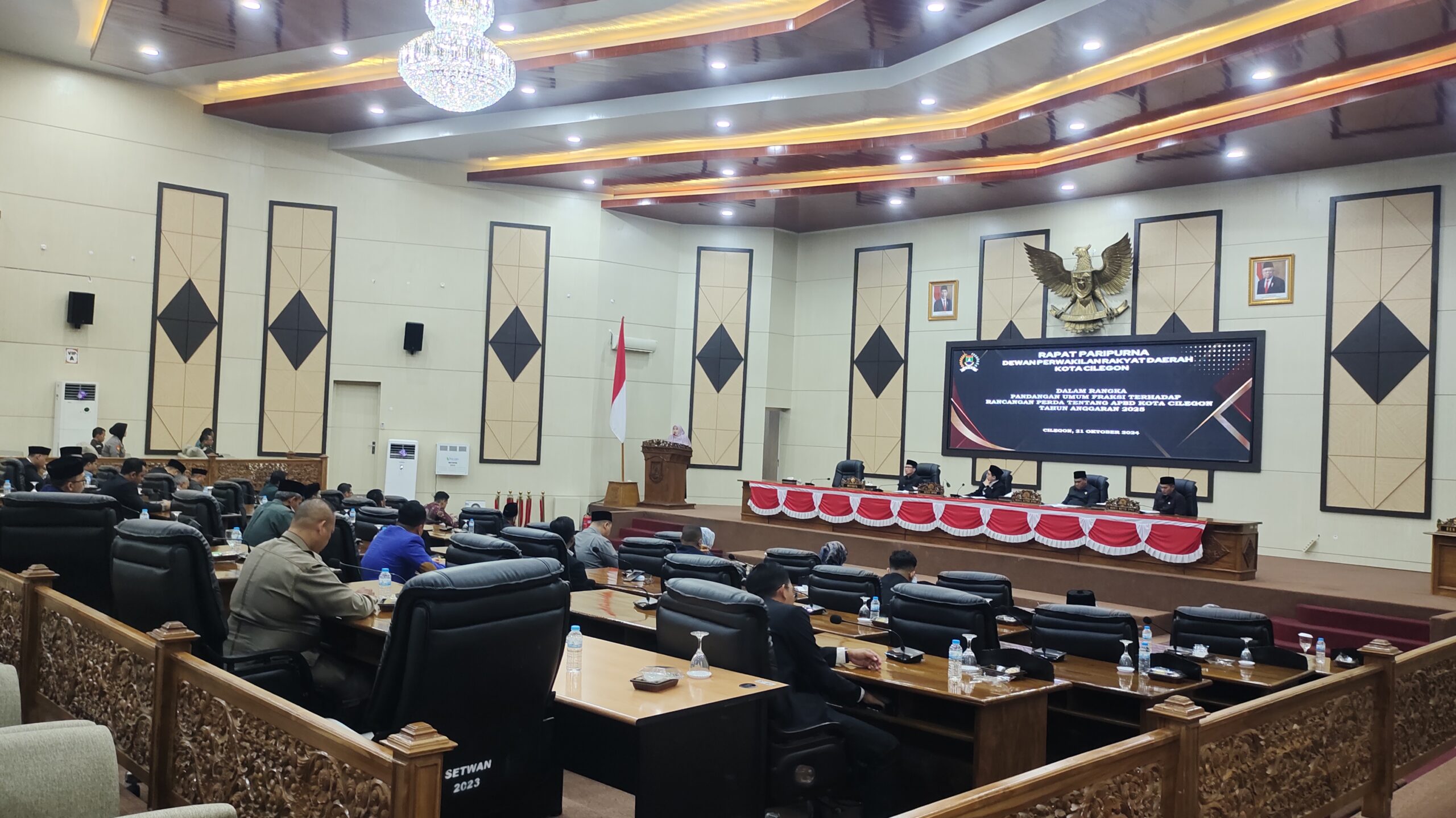 Infrastruktur dan Pendapatan Daerah Menurun di RAPBD Cilegon 2025 Jadi Sorotan Fraksi Golkar