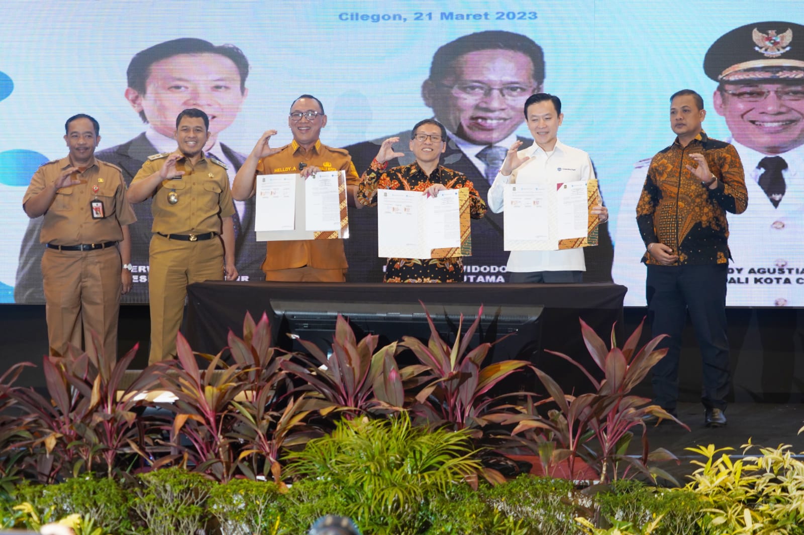Sepakat Bangun Pelabuhan Warnasari, PT KS dan CAP Teken MoU Dengan Pemkot Cilegon
