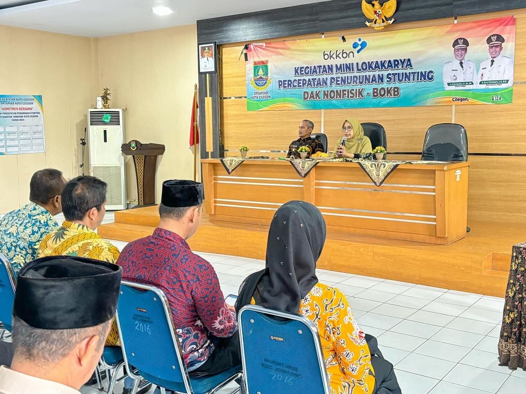 DP3AP2KB Cilegon Percepat Penurunan Stunting