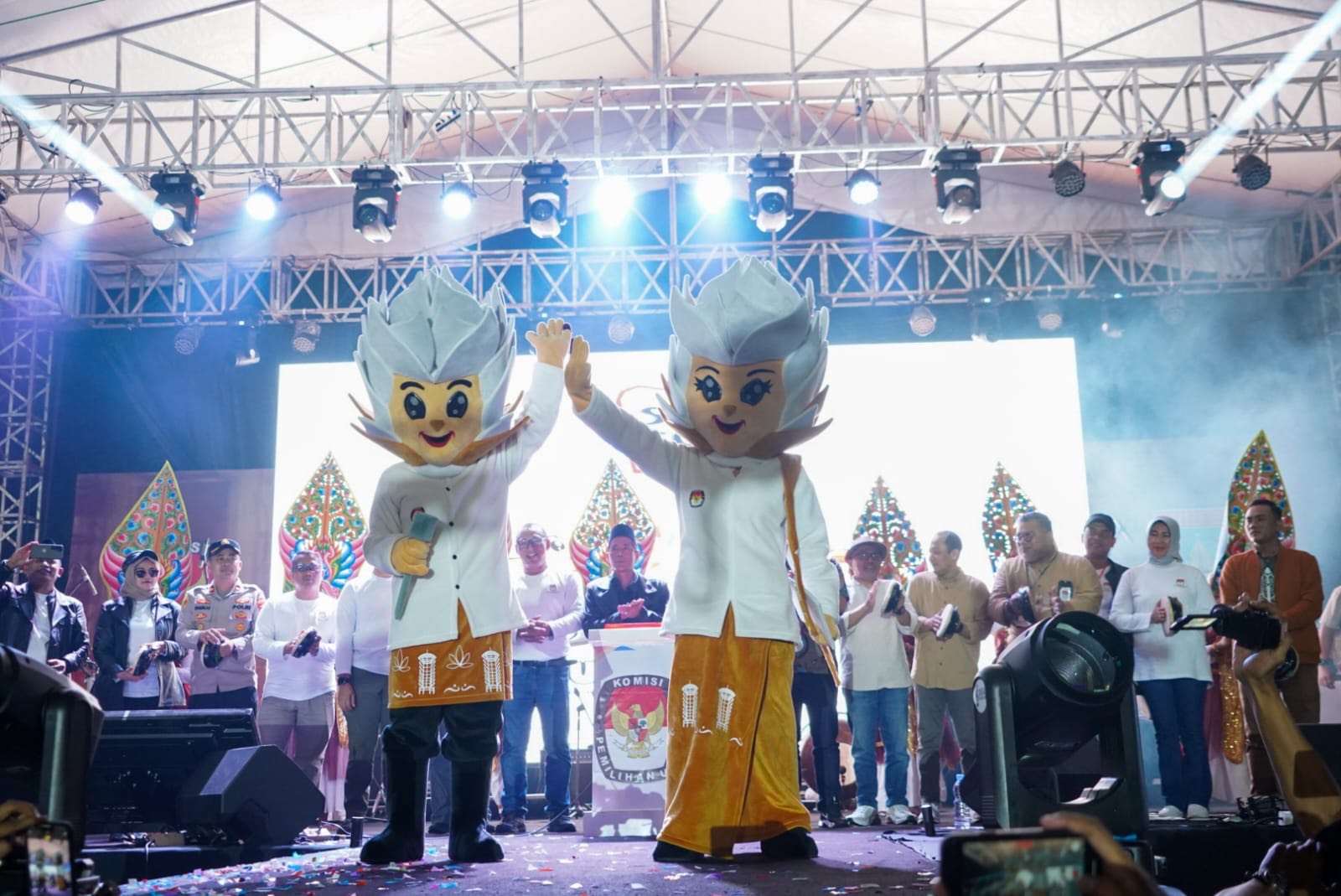 KPU Cilegon Luncurkan Maskot, Jingle dan Tagline Pilkada 2024