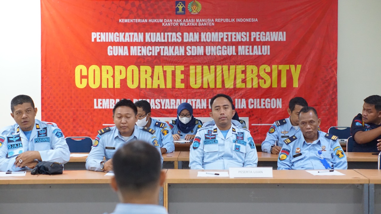 23 Pegawai Lapas Cilegon Ikuti Uji Kompetensi Mandiri