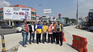 Betonisasi Simpang PCI Cilegon Sebabkan Kemacetan, Pemangku Kebijakan Ramai-ramai Turun ke Lapangan