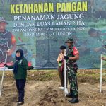 Kodim Cilegon Bersama Petani Tanam Jagung 2 Hektare di Bulakan