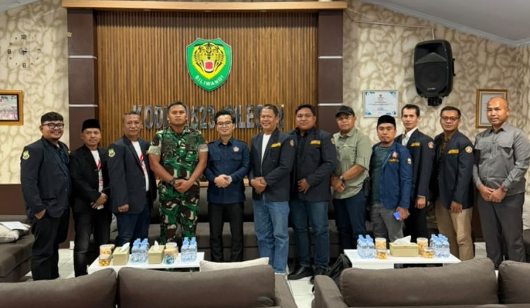 Karang Taruna Kota Cilegon Silaturahmi ke Dandim
