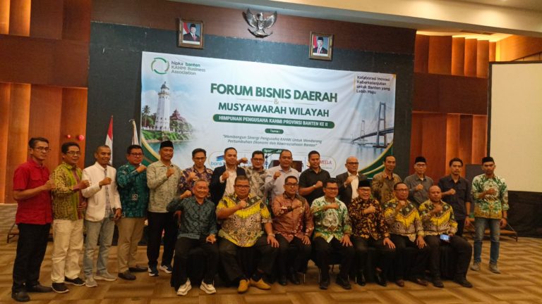 Amirudin Ma’ruf  Resmi Nahkodai HIPKA Banten, Siapkan 5 Agenda Strategis Perkuat Ekonomi Daerah